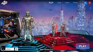 Shroud FIRST TIME Playing SPLITGATE ARENA WARFARE