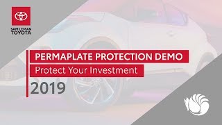 Sam Leman Toyota - Permaplate Demo 2019