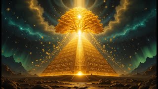 Golden Pyramid Tree 🌳🔺 Abundance Energy Music | 888Hz Wealth &amp; Prosperity Manifestation
