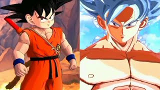 The Evolution Of Goku (DB LEGENDS)