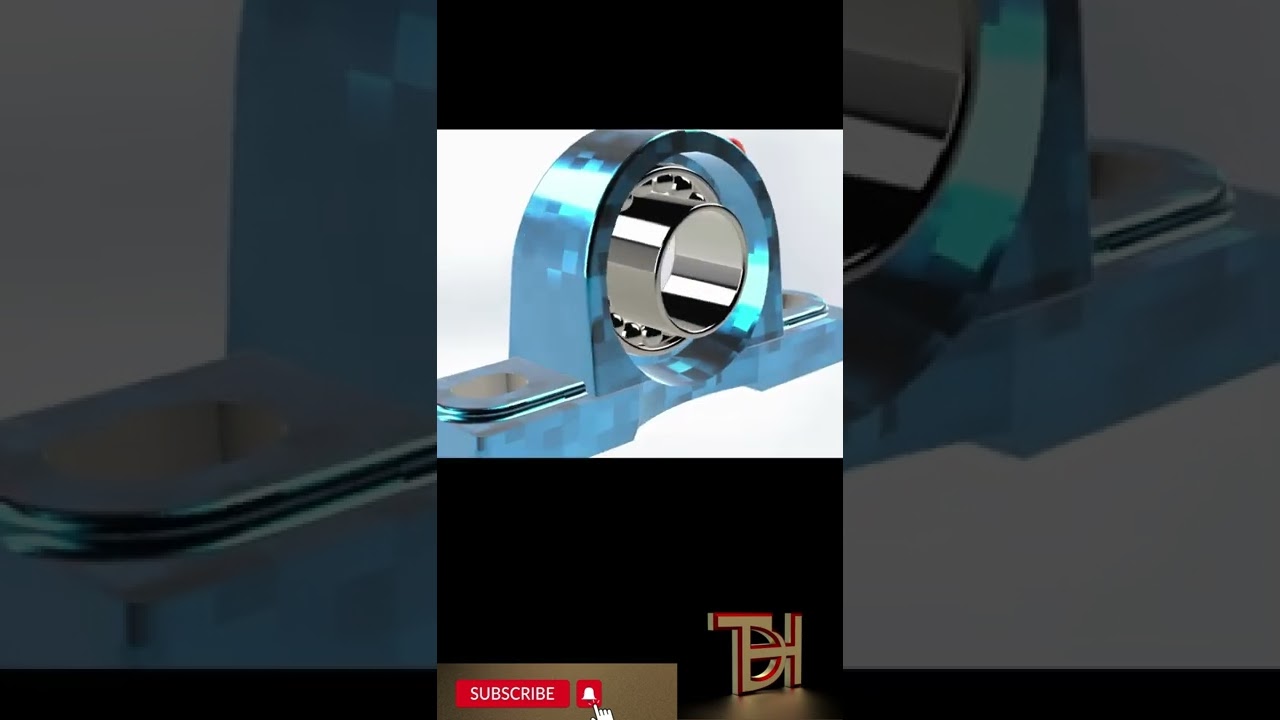 Bearing Design in solidwork|Bearing case|Product design| Solidwork tutorial and rendering Services