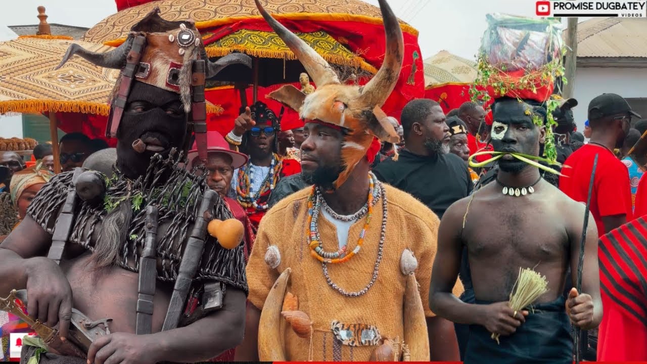 The 88th Ada Asafotufiami festival Grand Durbar