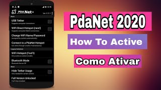 Como Ativar Versão Completa Pdanet | Full Version Unclocked 2020 screenshot 4