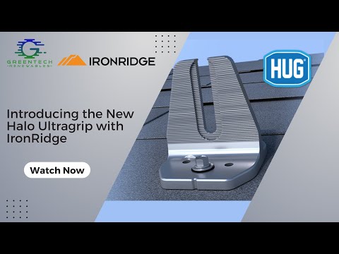 Introducing the New Halo Ultragrip with IronRidge