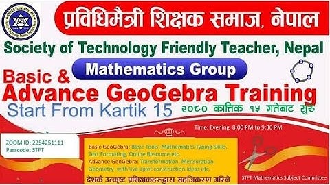 How to make sum of angle of traingle equal to 180 degree  from geogebra 2nd day By Nabin Kandel