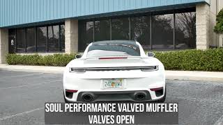 SOUL & Flat 6 Motorsports | Porsche 992 Turbo Valved Exhaust System