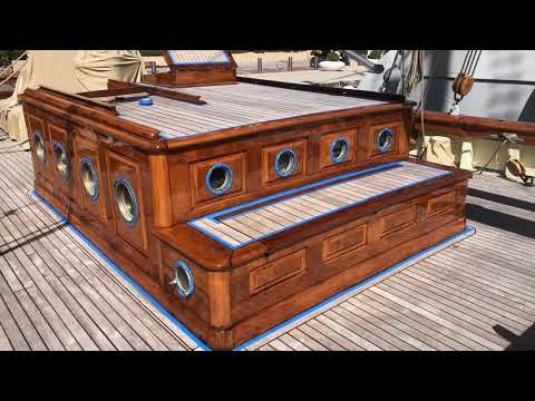 Video: La vernice per yacht è la perfetta protezione del legno