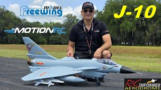 ***NEW*** Freewing Chengdu J-10A at MotionRC -Features Review at the RCINFORMER Field