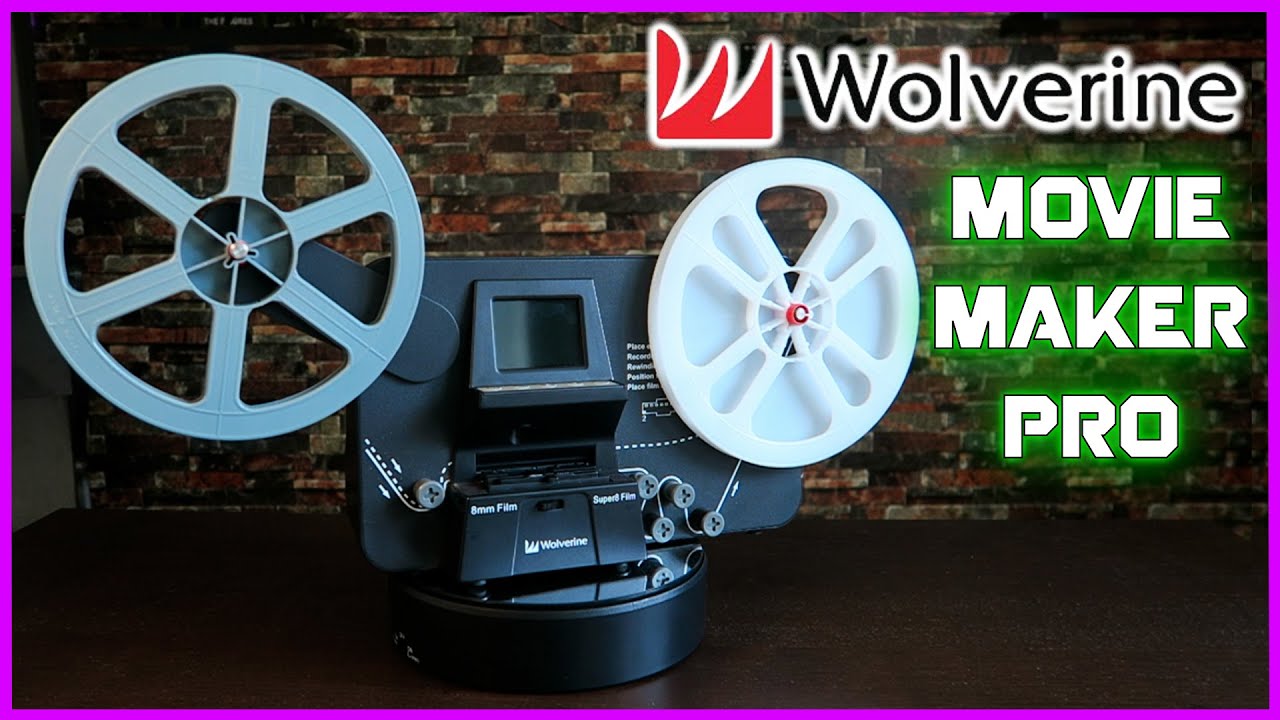 Wolverine MovieMaker Pro 8mm & Super 8 Digital 1080p Converter - Full  Review 