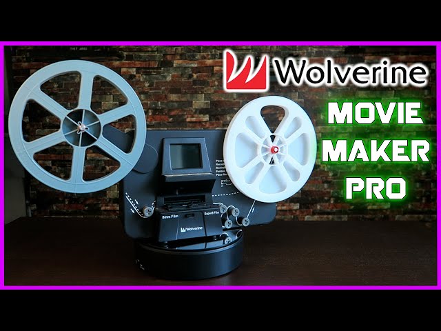 Wolverine MovieMaker Pro 8mm & Super 8 Digital 1080p Converter