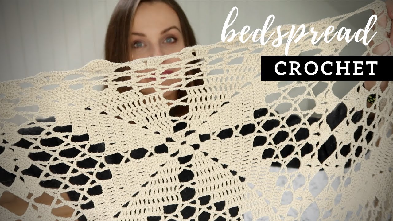 Bedspread crochet QUICK FIX YouTube