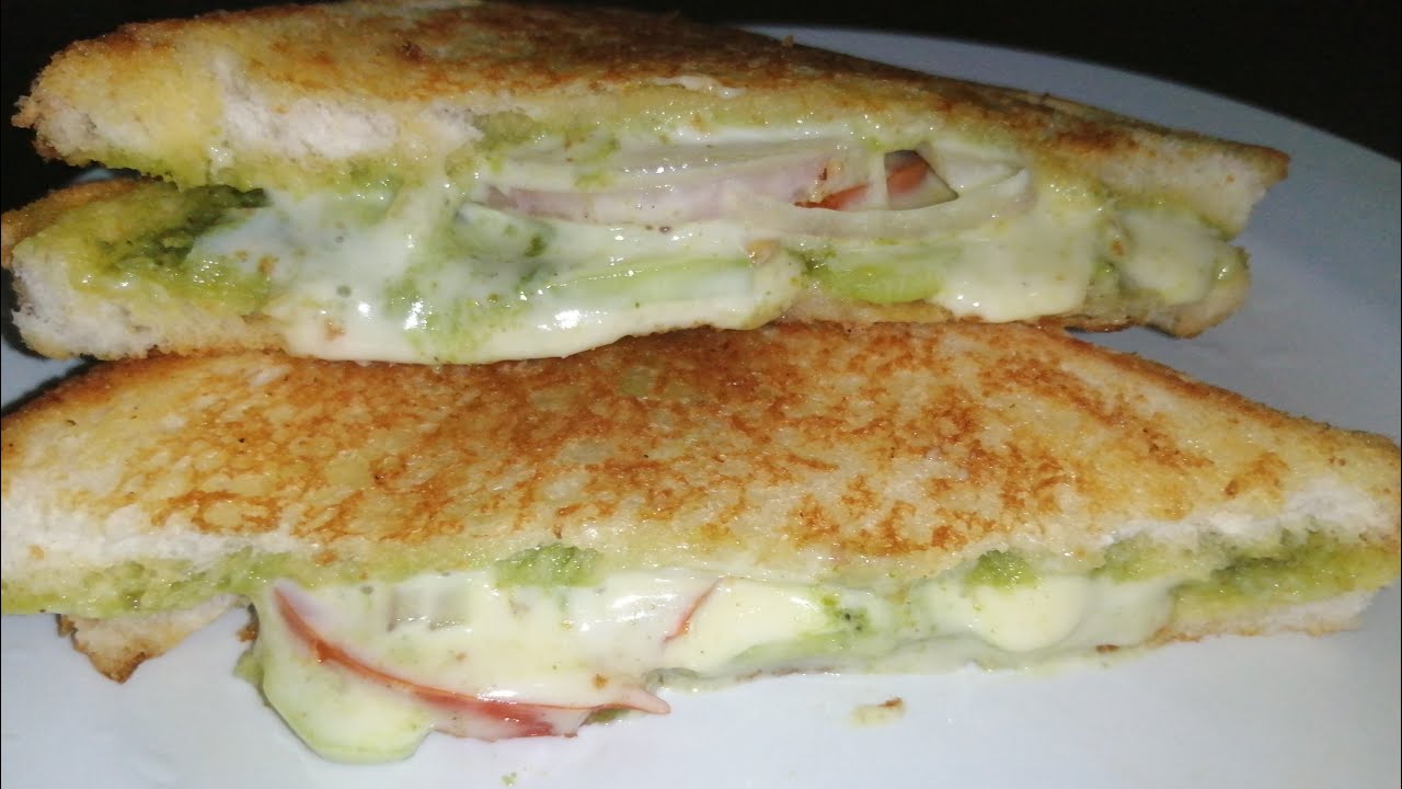 GREEN CHUTNEY SANDWICH//BREAD SANDWICH//EASY & TASTY SANDWICH YouTube