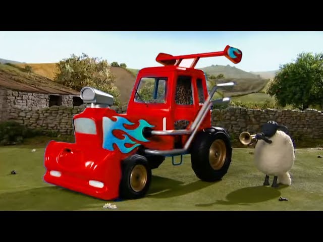Shaun the sheep 2019 ► #Super Car #Old Tree #New Yard►The Funniest compilation class=