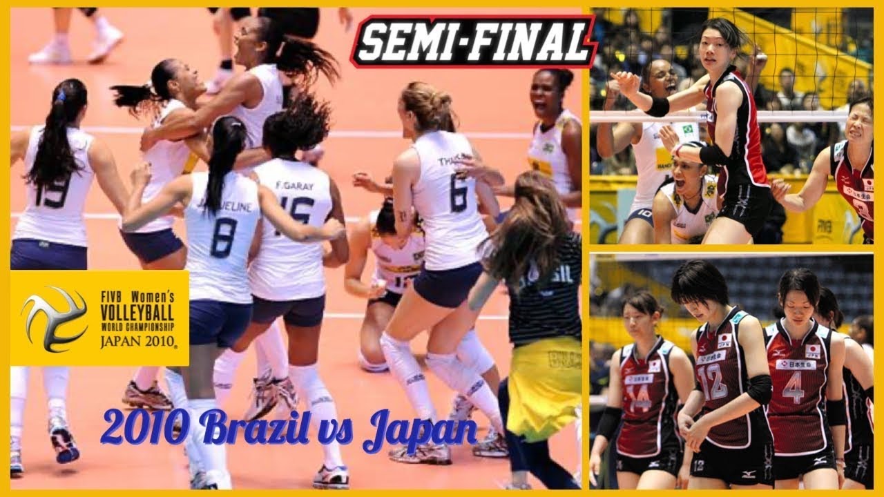 【HD】2010 🇧🇷 Brazil vs Japan 🇯🇵 🏐 Women Volleyball 🏐 FIVB World Championship