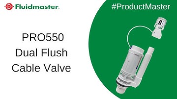 ProductMaster - Dual Flush Cable Valve