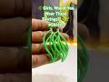 🌿 Girls, Would You Wear These Earrings? ♻️🍃 #shortsfeed #shorts #3dprinting #diy #3d #craft #viral