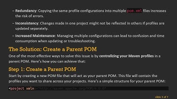 Reusing Maven Profiles: A Smart Solution for Efficient Project Management