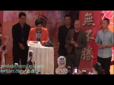 HD [150112] FANCAM 周杰倫 Jay Chou Promoting Viral Vactor in Pavilion KL, Malaysia