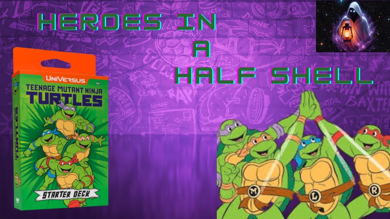 Universus Teenage Mutant Ninja Turtles Starter Deck Opening