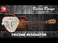 Резонаторная гитара Tricone BATON ROUGE RR21T/12-SB. Играем слайдом