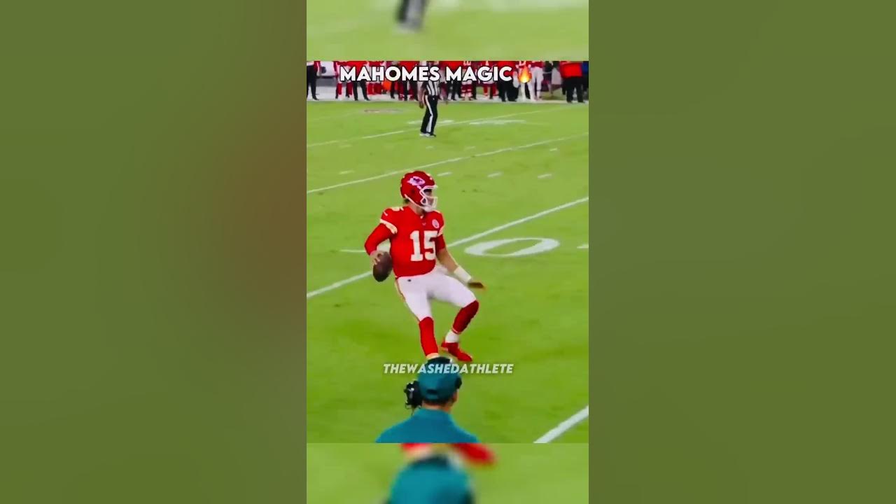 MAHOMES RIDICULOUS TD 😱 #shorts