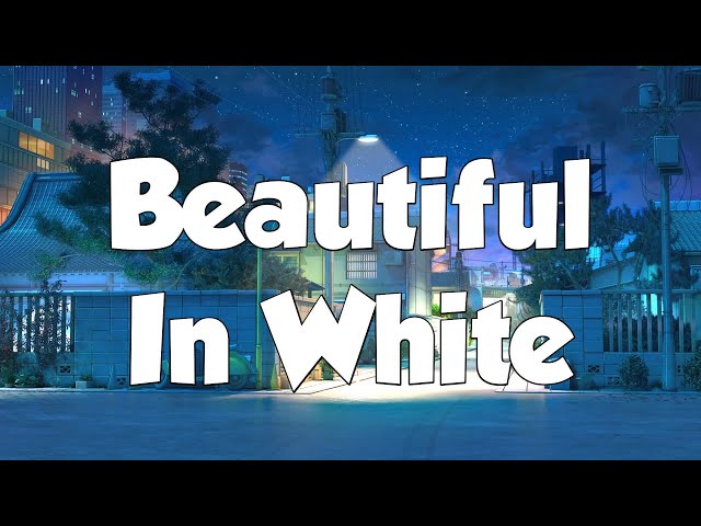 Beautiful In White - Shane Filan (Lyrics) ( MIX LYRICS ) class=