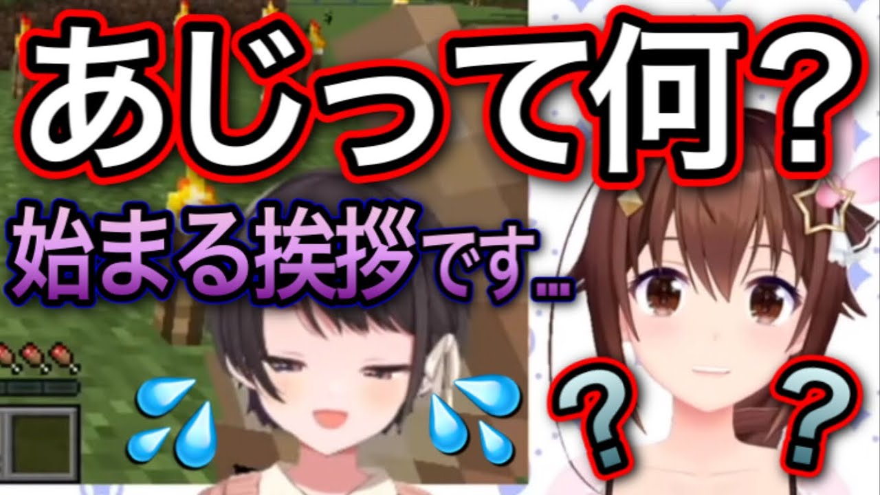 そら先輩に「あじまる！」を分かってもらえなかったすばう【ときのそら,大空スバル/切り抜き】