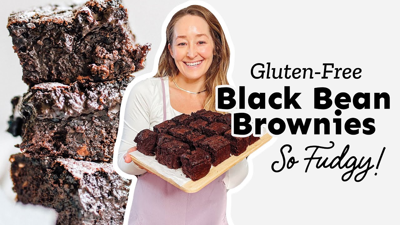 Брауни с черной фасолью (без глютена!)