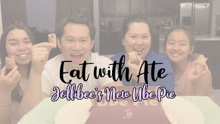 Eat with Ate - Jollibee Ube Pie - Filipino Dessert