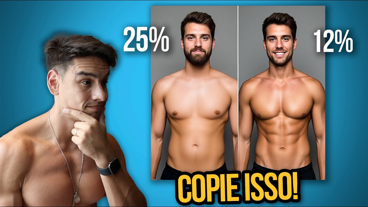 Perder GORDURA é Fácil 🔥  Método SIMPLES para copiar! (Vou te mostrar)...