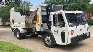 Garland TX: 2399 Labrie Automizer Helping Hand on mid June trash 🗑️ 