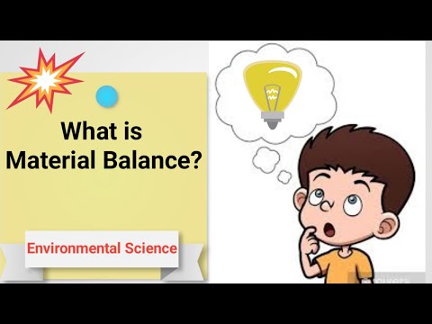 What is Material Balance in Hindi| NTA UGC NET/JRF EVS 2020||