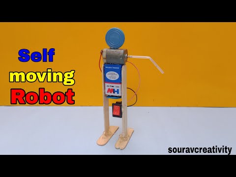 How To Make Robot With Icecream Stick, Science Fair Project, Project