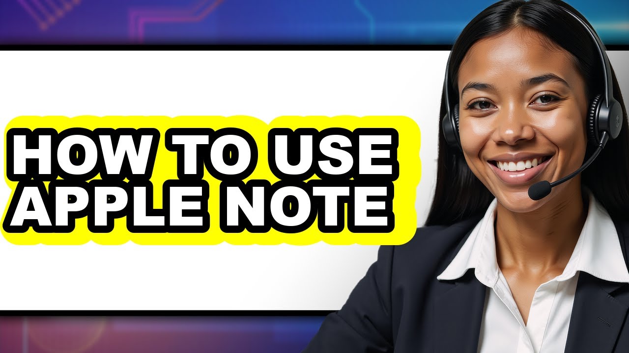 How to Use Apple Note (full Guide) - YouTube