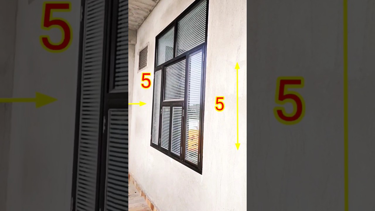 Всего 5000 рупий 😱 дизайн алюминиевых окон 