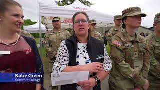 PGANE Grilling for the Guard in Vermont