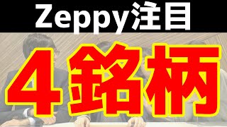 【銘柄紹介】投資家がいま気になる４銘柄をプレゼンしてみた【Zeppy】