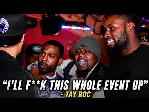 The Time TAY ROC & DRUGZ Almost FOUGHT‼️😱 (FULL CRAZY SCENE😳)