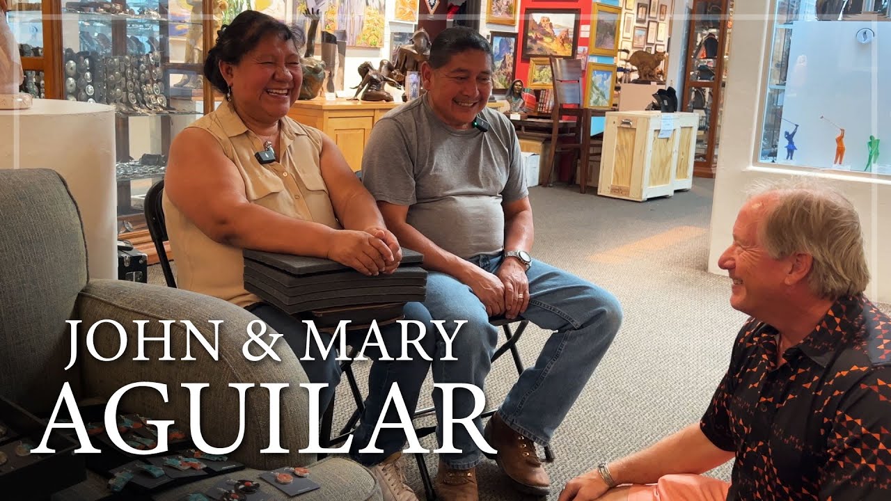 John & Mary Aguilar Santo Domingo Pueblo Jewelry Collection |  Artist Insights