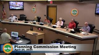 Planning Commission Meeting - 4\/25\/2024