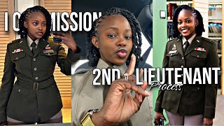 MY PROCESS ON BECOMING A 2ND LIEUTENANT | FROM ENLISTED TO OFFICER | LIFE AS A ROTC CADET!