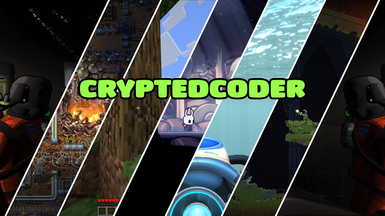 CryptedCoder Live Stream - YouTube