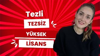 Tezsiz Yüksek Lisans Sürecim Nasıl Başladı