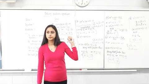 Solving quadratic equations made easy!