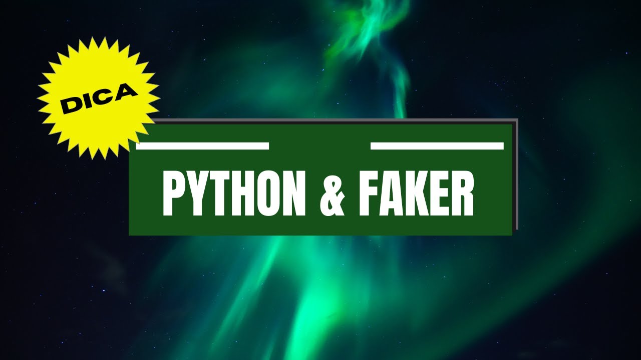 Assistir ao vídeo no YouTube: Dica 28 - Gerando dados aleatórios com Faker - faker-commerce