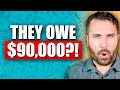 They Owe Over $90,000 to the IRS and Are Paying Them $1,554 Per Month!