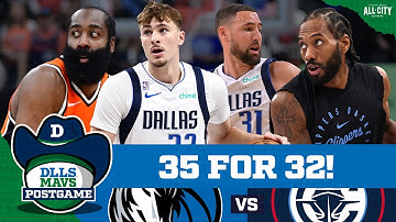 Cooper Flagg And Klay Thompson With HUGE Performances In Mavs Win Vs. Clippers | DLLS MAVS POSTGAME