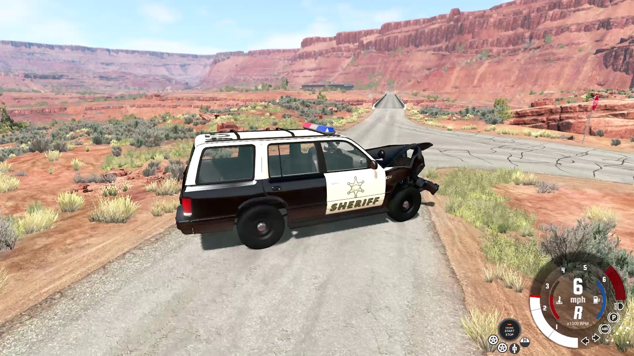 BeamNG drive #51 Policeman Smith Is Going Crazy Gameplay - YouTube