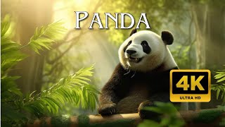 Amazing Scene of GIANT PANDAS 4K  Scenic Relaxation Film