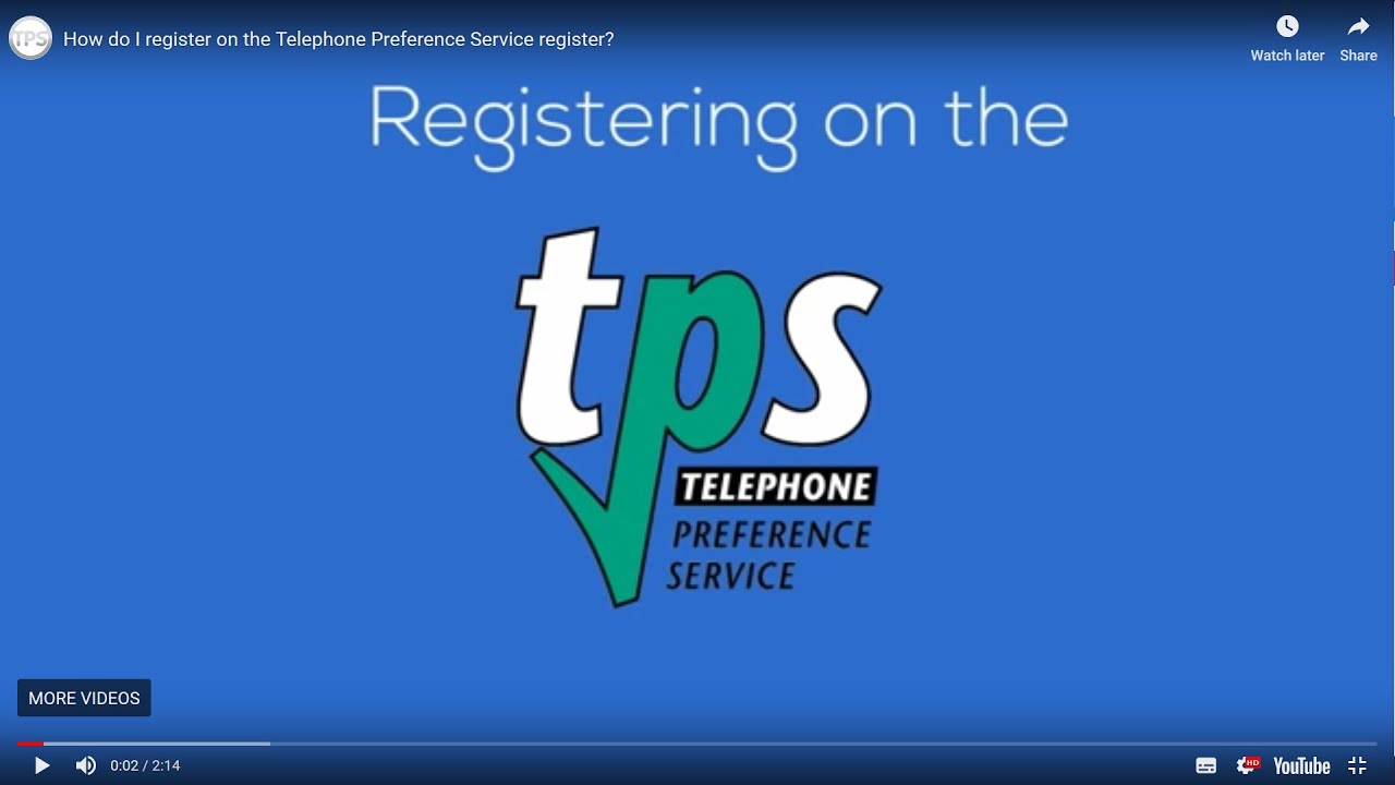 corporate telephone preference service login